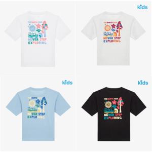 NT7UR04 노스페이스 키즈 하이크&캠프 반팔 라운드 티