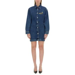 모스키노 숏 원피스 04048223 1282 Navy