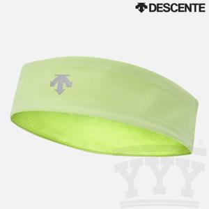 [데상트] 러닝 헤드밴드 SP123RSU11 LIME