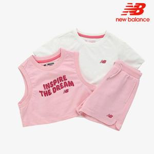 [뉴발란스]뉴발란스 키즈 NBgC 반팔 조끼 3PCS 세트 NK9YE2805G-