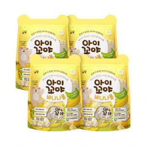 [남양유업]아이꼬야 아기과자 바나나퐁 30g 4개
