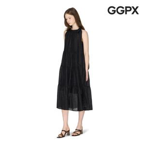 [GGPX] 홀터넥 글리터 캉캉 원피스 (GP4OP007F)