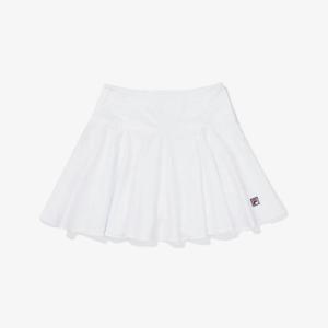 [휠라] 테니스 하이라이즈 플레어 스커트 FS2SKF2353F_OWH