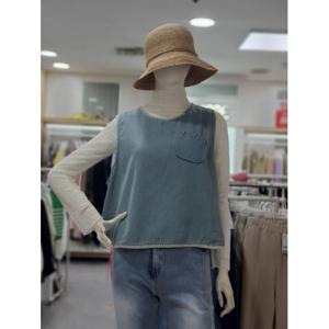 끄레아또레 세이브존09 A라인 면 조끼 mo255vt700
