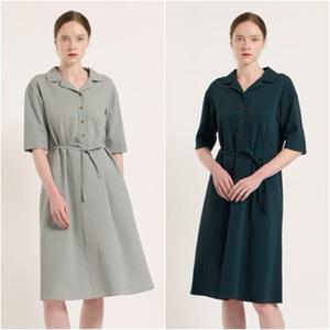 [BCBG] S 롱티 체크 원피스 (B5M3O670) (사은품증정)