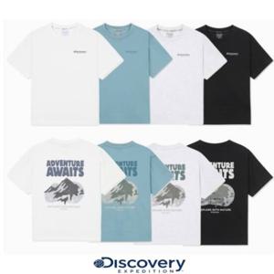 디스커버리키즈DKRS72053키즈 프레시벤트 워싱 마운틴 그래픽(백) 반팔티셔츠