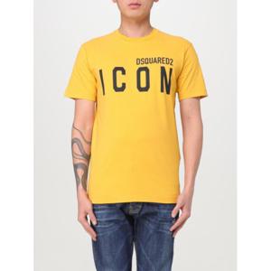 디스퀘어드2 반팔 티셔츠 S79GC0003D20020 175 Yellow