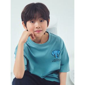 [탑텐키즈]남아) 멸종위기동물 쿨에어 코튼 반팔티 MKF2TS1003