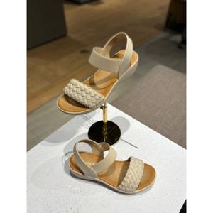 베어파우 HILTON III 여성 샌들 경량 웨지 아이보리 K2783030RB-W