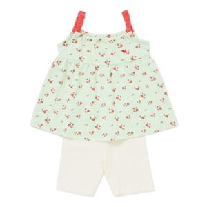 [블루독베이비8] SS25 플라워민소매상하세트 HJ (4537067214) (BLUEDOG BABY 유아 출산 백일 선물 도트 강