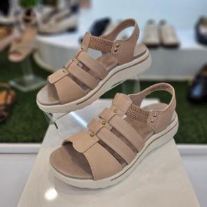 허시파피 세이브존07 여성 4CM 경량 컴포트 캐주얼 샌들 3FR036
