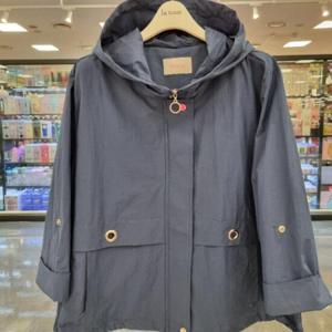 라티움 HC34 여름 국내생산 가볍고 얇은 밑단스트링 조절 아이잗후드점퍼 T2523JP02
