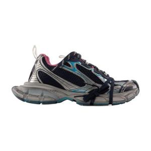발렌시아가 스니커즈 734731 W3XL5 1245 GREY MIX BLUE PINK gol