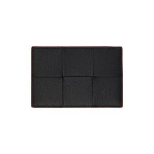 Bottega Veneta 카드지갑 블랙 카세트 카드 지갑 232798M163033