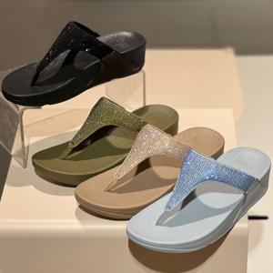 핏플랍 25S/S 루루 크리스탈 여성 토 포스트 FFSO5E318 4종택일