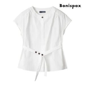 보니스팍스  벨티드 코튼 셔츠 (XP4SH029M0)