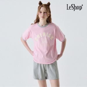 [르샵] 체리시 소프트 무드 반팔티 앤 팬츠 셋업 (BP4OP090A)