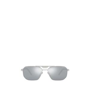 남성 Prada Eyewear 직사각형 프레임 선글라스 1BC02R