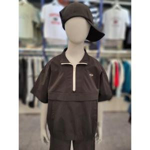 폴햄키즈 세이브존03 폴햄키즈 반팔 아노락 LSMPK2JJ3523BK