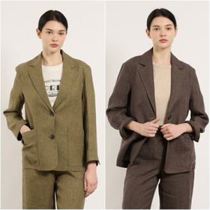 [BCBG] 그린티 린넨 자켓 (B5M3J110) (사은품증정)