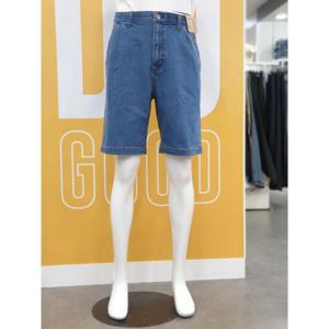뱅뱅 세이브존02 원턱와이드워싱 청 반바지 NQL306