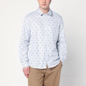 메종키츠네 긴팔 셔츠 MM00408WC5046 GREY