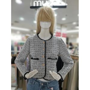 무자크 세이브존09 배색 슬림핏 숏 재킷 MP3WJK08