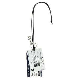 BALENCIAGA  Train Ticket  keyring 8290712ABTQ9062