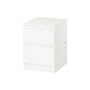 이케아 KULLEN 2칸서랍장 화이트