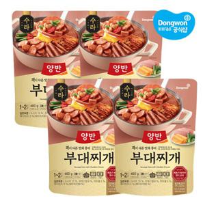 [동원xGS] 양반 수라 부대찌개 460g x4개