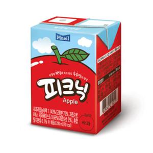 매일유업 피크닉 사과 200mL 48팩