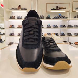 금강제화 랜드로바 여성 클락스 CLAOXC2108WF1 CraftRun Lace 블랙 가죽
