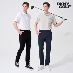 DKNY GOLF 남성 25SS 트리코트 우븐 여름 골프팬츠 2종
