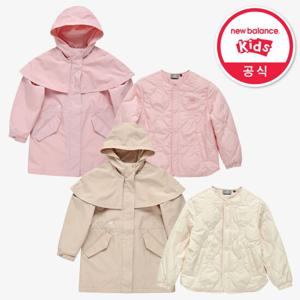 뉴발란스 키즈  케이프 2 IN 1 바람막이 아동 자켓 NK9AD1101G