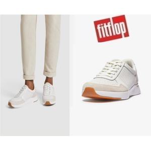 핏플랍 [FITFLOP] FFSO3E790WT 23SS 아나토미플랙스 스웨이드 남성스니커즈_화이트