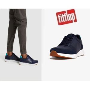 핏플랍 [FITFLOP] FFSO3E790N3 23SS 아나토미플랙스 스웨이드 남성스니커즈_네이비