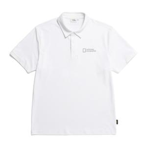 내셔널지오그래픽 N232MPL810 피케 반팔 티셔츠 WHITE