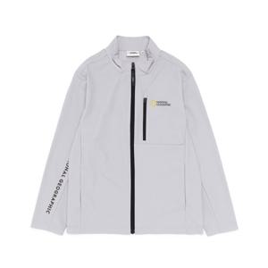 [내셔널지오그래픽 키즈] KIDS K222UFT240 트리코트 스트레치집업 GRAY