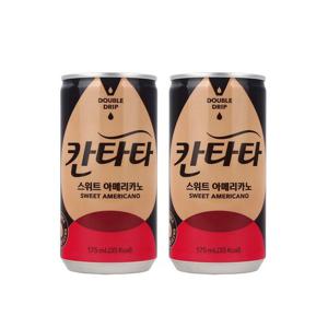 [롯데칠성] 칸타타스위트블랙 175mL 30캔