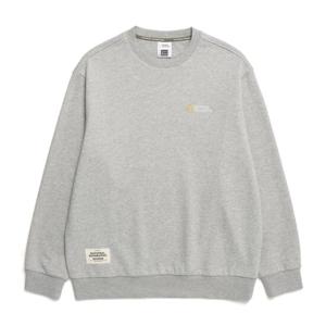 내셔널지오그래픽 N241USW910 베이직 스몰 로고 맨투맨 M GREY