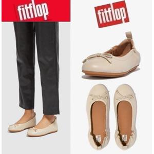 핏플랍 [FITFLOP] FFSO4E001CR 24SS 알레그로 리본 발레리나_크림 여성