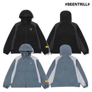 빈트릴 배색 오버핏 윈드브레이커 BA241JP002