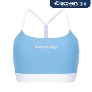 [무료반품][디스커버리] 여성 스트랩 워터 브라탑 (L.Cobalt Blue) DWSWB1043-CBL