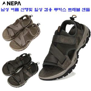 [네파][트레킹화 샌들](7K37672) 남성 여름 국산 루카스 일상 산행겸용 트래블샌들