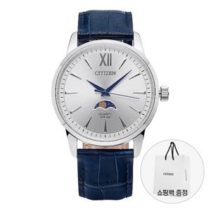시티즌 시계 AK5000-03A 문페이즈 남성가죽시계