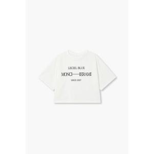 g-cut 지컷(7254340104) 후로피 레터링 크롭 티셔츠