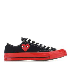 꼼데가르송 캔버스 스니커즈 P1K123 BLACK