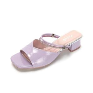[무크]여성 드레스 뮬 샌들 라벤더 4cm 422510GH