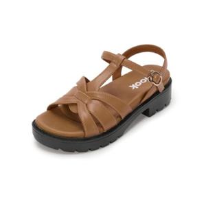 [무크]여성 캐주얼 샌들 3.5cm 카멜 422513AO