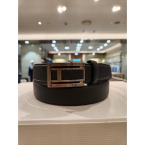 [듀퐁] TE4FMBTAB105TBK 브로이어 블루 소가죽 블랙 자동벨트